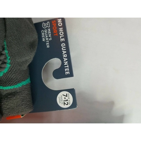 Jockey Generation 6 PAIRS Men's Crew Socks 7-12 Diamond Cushion Comfort No Hole - Picture 4 of 6